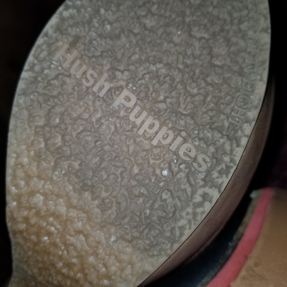 Rare 1950s Wooden Block Platform Heels Hushpuppy sz 10 - Picture 10 of 13